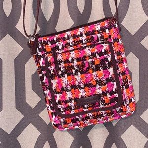 NWOT Vera Bradley Houndstooth Tweed Mini Hipster